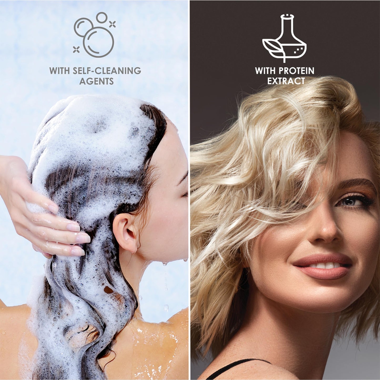 BOXY COLOR Coloring kit professional, permanent color cream hair dye with Vegetal Protein to get Hair with intense color shiny and silky. 100% Gray Beauty & Personal Care HELLAWELL PROFESSIONALS