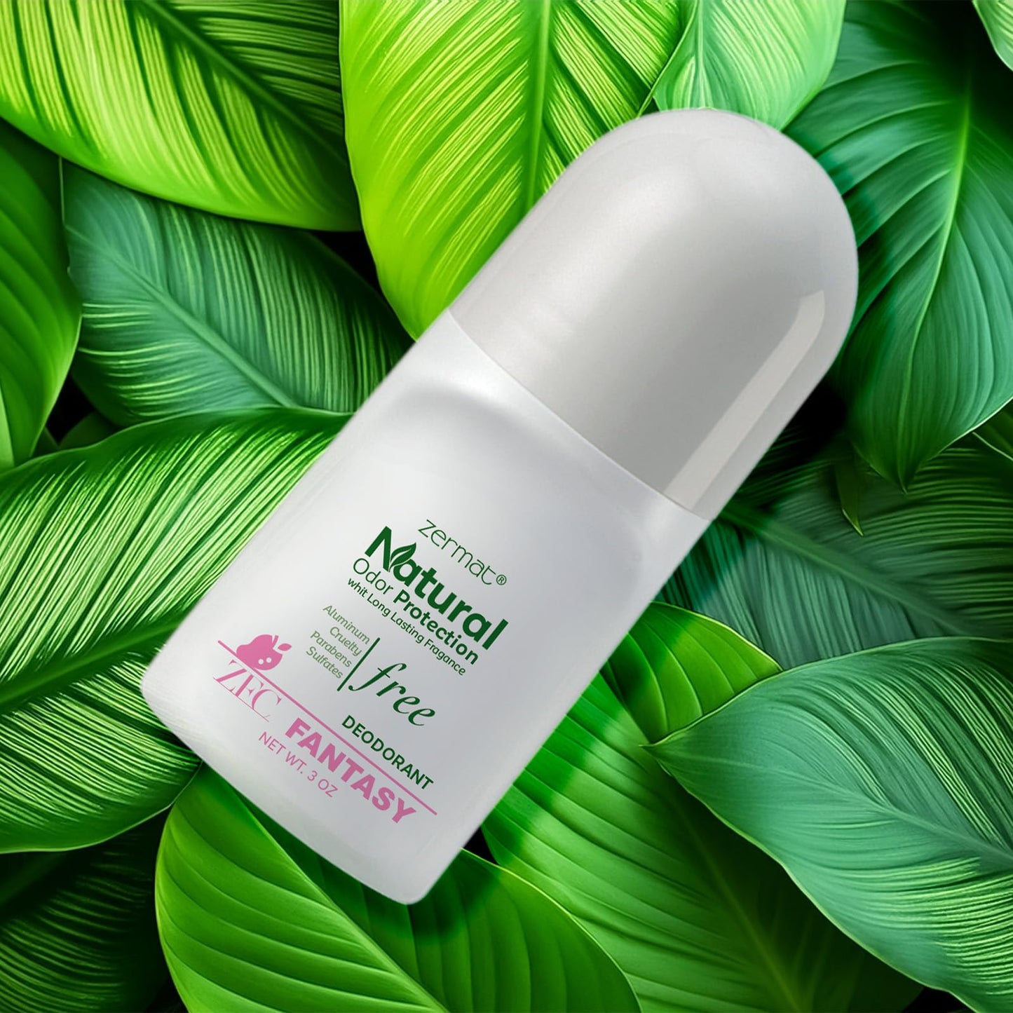 Zermat Zentimento Fantansy, Natural Roll-On Deodorant, 3 Oz. Beauty and Personal Care Zermat