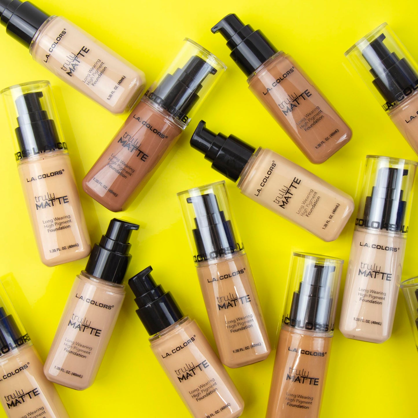 L.A. COLORS Truly Matte Foundation, Natural CLM352 Beauty & Personal Care L.A. COLORS