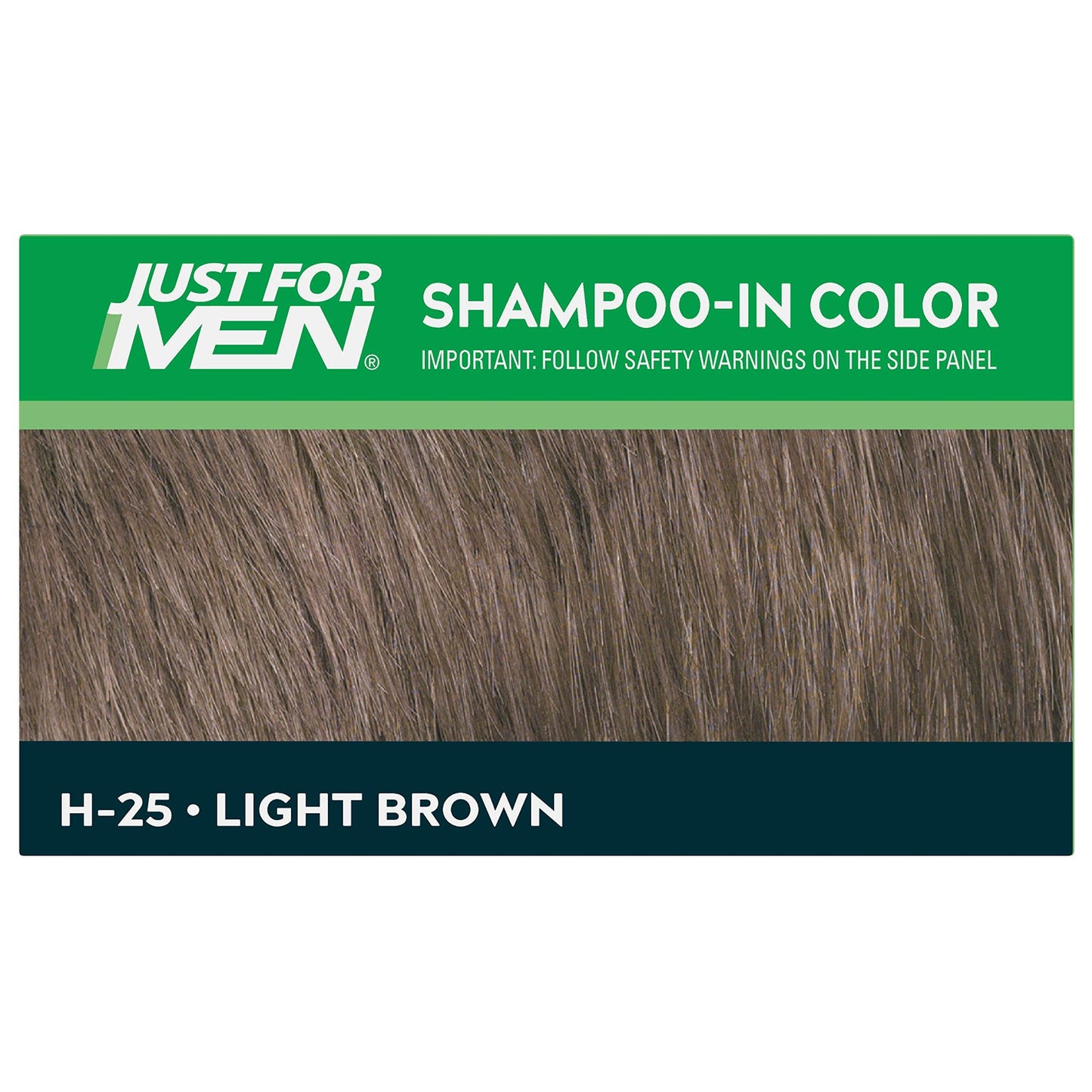 Just For Men Original Formula Men's Hair Color Light Brown H-25 - 1 Application Beauty & Personal Care Just for Men