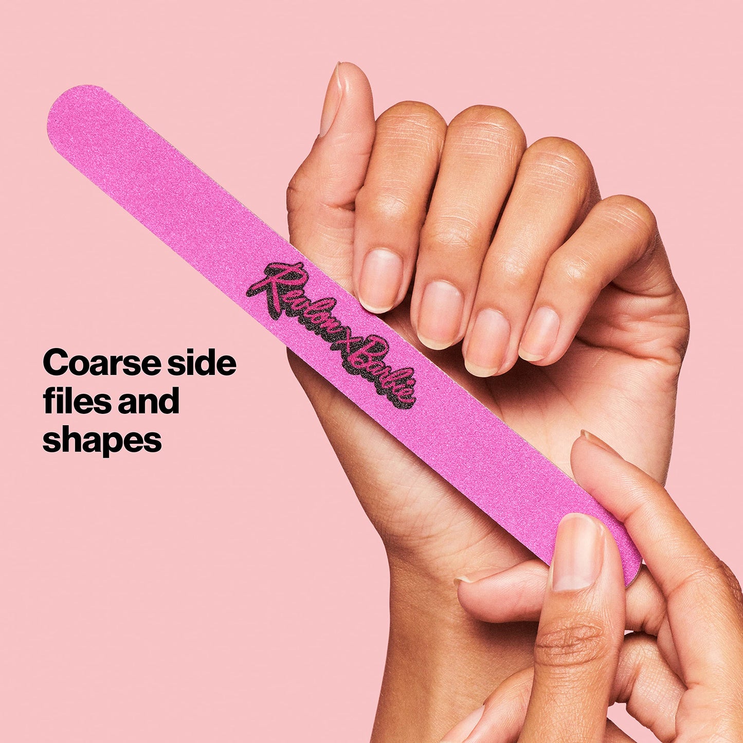 Revlon x Barbie Expert Nail Shapers, Quickly Shape and Smooth Normal to Hard Nails Beauty & Personal Care REVLON