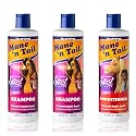 Mane 'n Tail Spirit Untamed Shampoo (2-Pack) & Conditioner (1-Pack) - Caramel Apple Scented, Gentle Coconut Oil Formula for Soft, Silky Hair (11.02 oz Beauty & Personal Care Mane 'n Tail