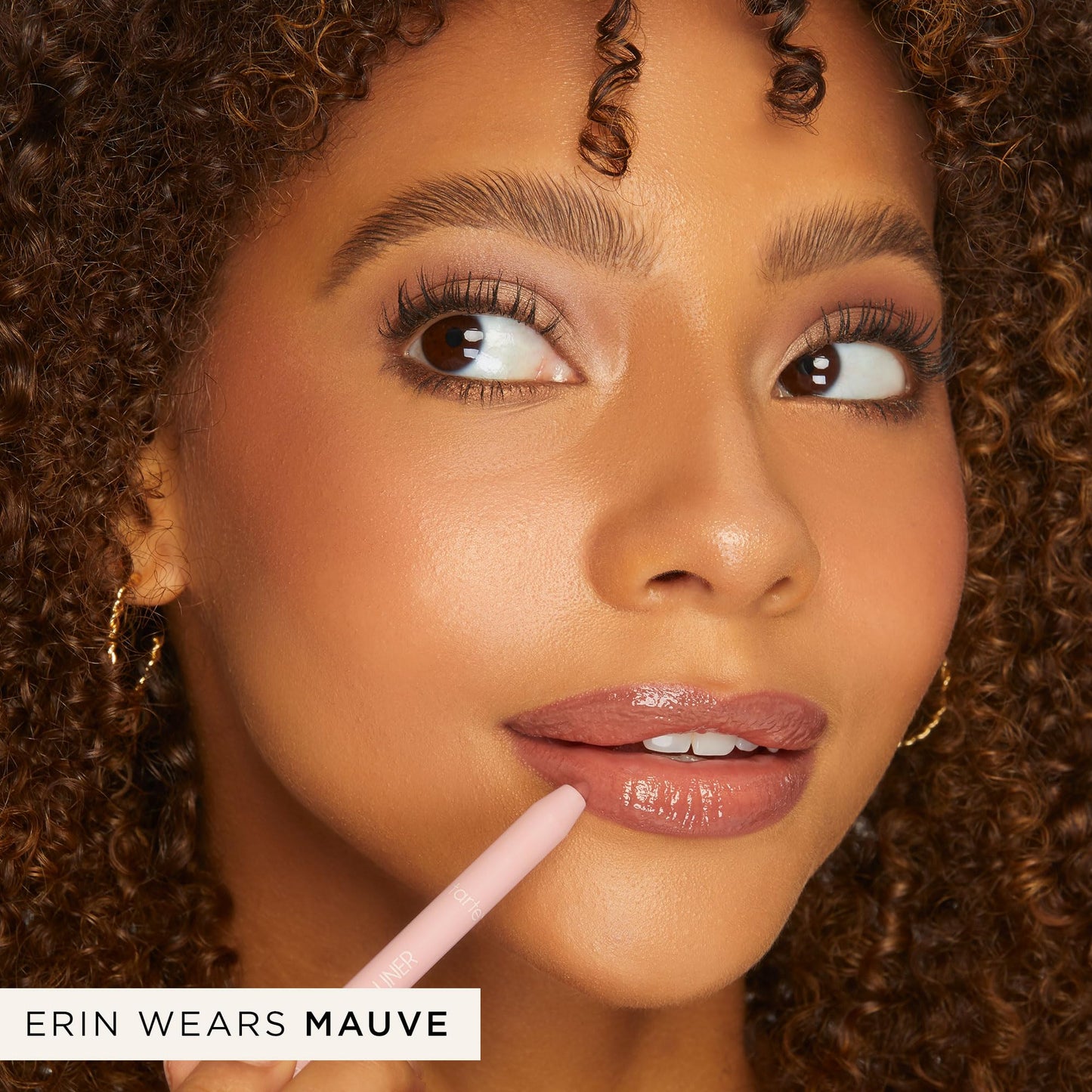 tarte maracuja juicy lip liner - Creamy, Matte, Lip Liner with Hyaluronic Acid with Vitamin E, Vegan & Cruelty-Free, full size, rosy brown Beauty & Personal Care tarte