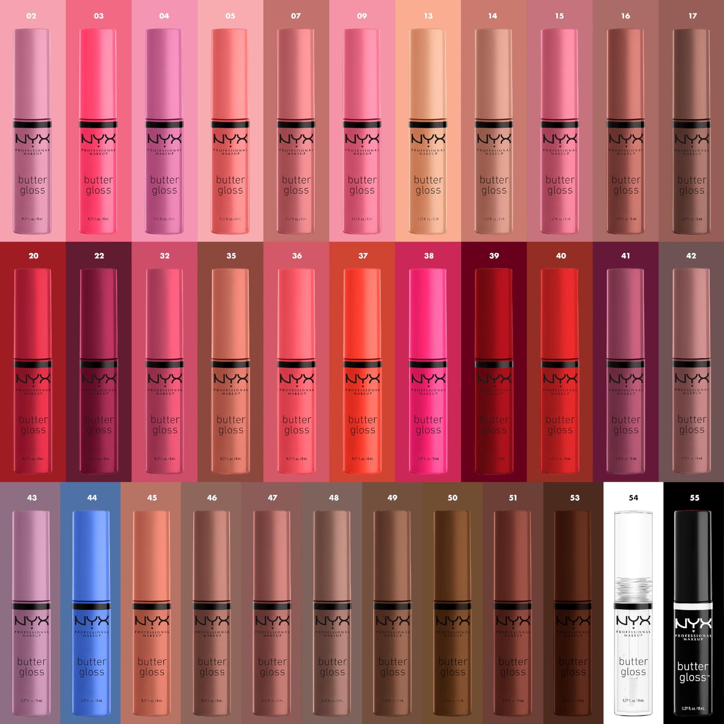 NYX PROFESSIONAL MAKEUP Butter Gloss, Non-Sticky Lip Gloss - Orangesicle (Orange) Beauty & Personal Care NYX PROFESSIONAL MAKEUP