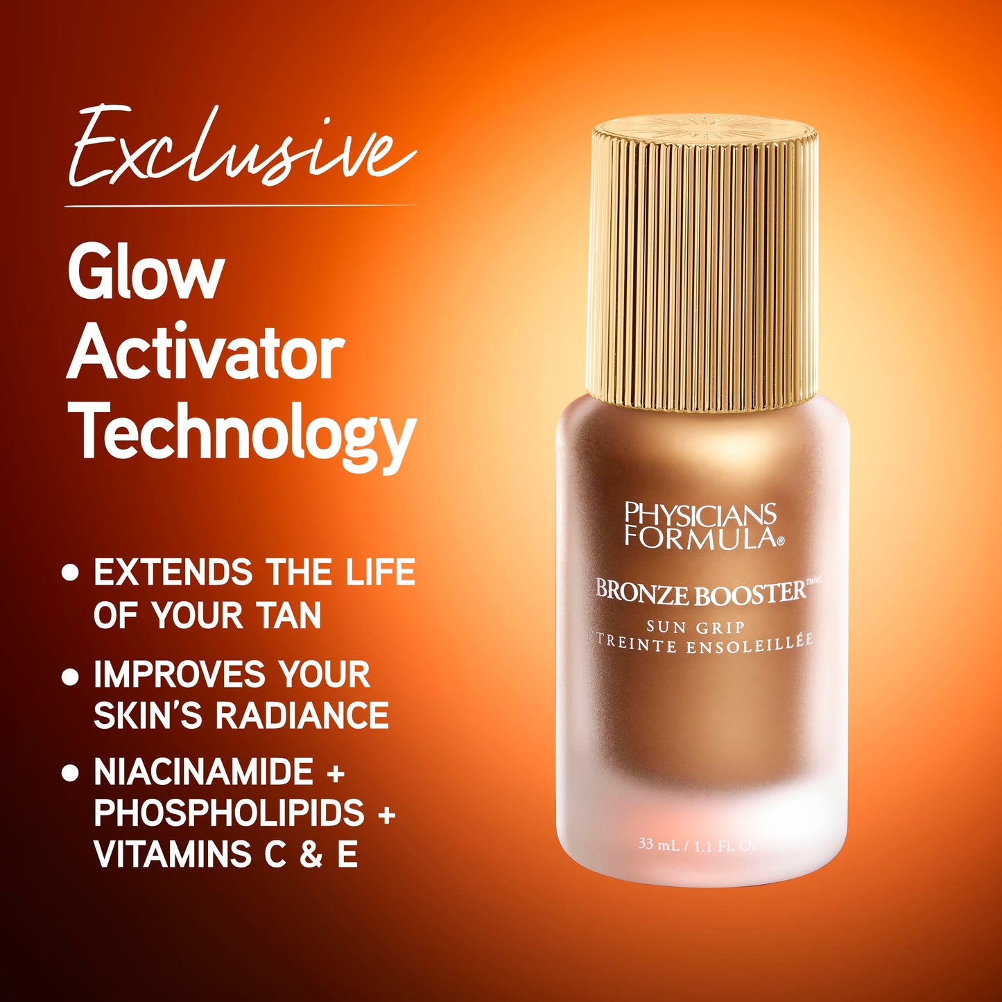 Bronze Booster™ Sun Grip Glow Activated Bronzing Primer Beauty & Personal Care Physicians Formula