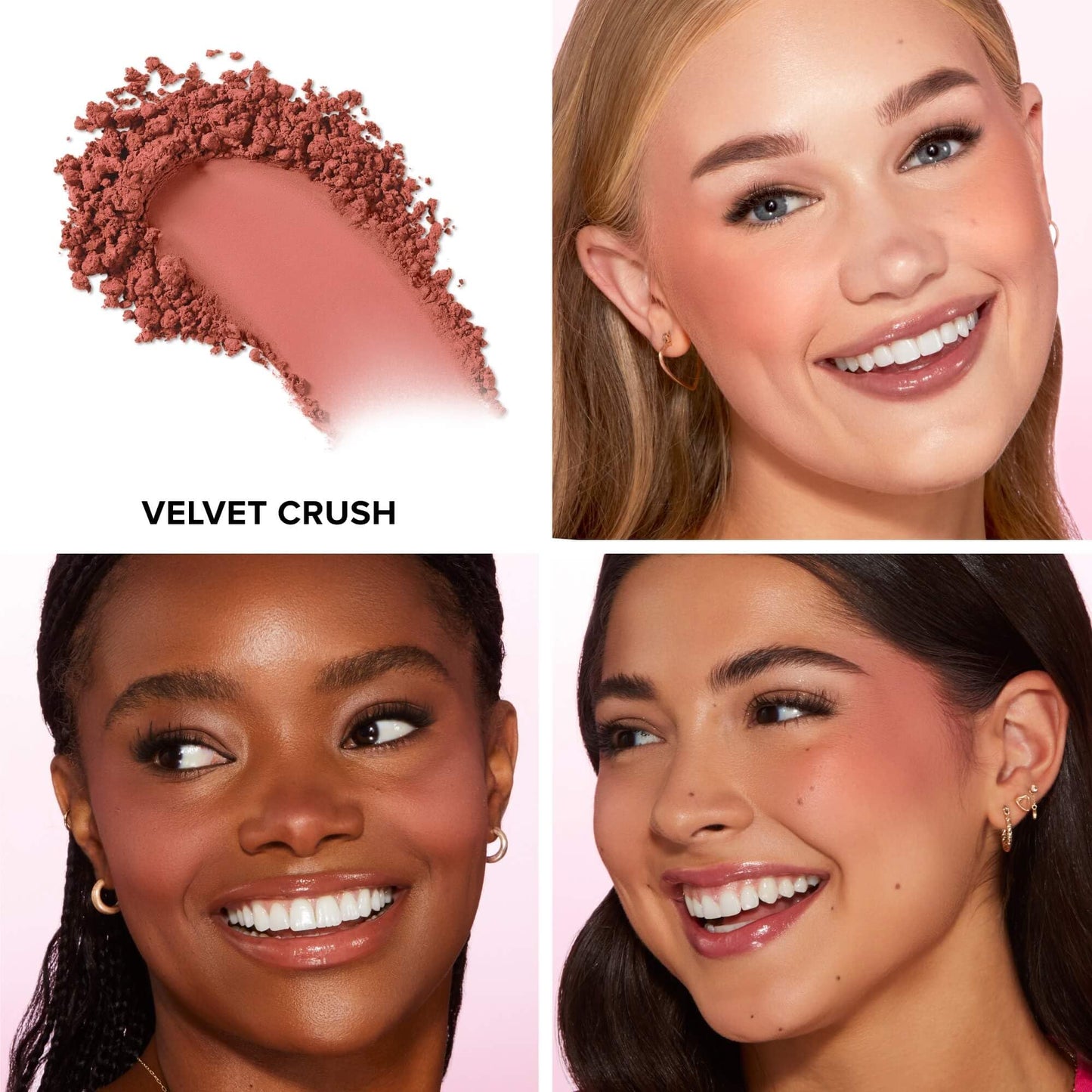 Too Faced Cloud Crush Blurring Blush | Velvety, Blendable, High Pigment Powder Blush for Cheeks, 0.17 Ounce, Velvet Crush Beauty & Personal Care Too Faced