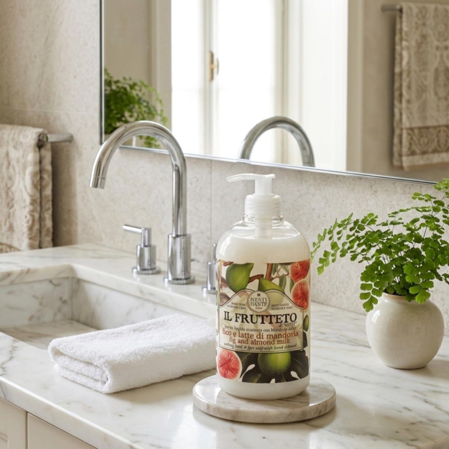 NESTI DANTE Il Frutteto Fig and Almond Milk, Liquid Soap 500 ml Beauty & Personal Care Nesti Dante