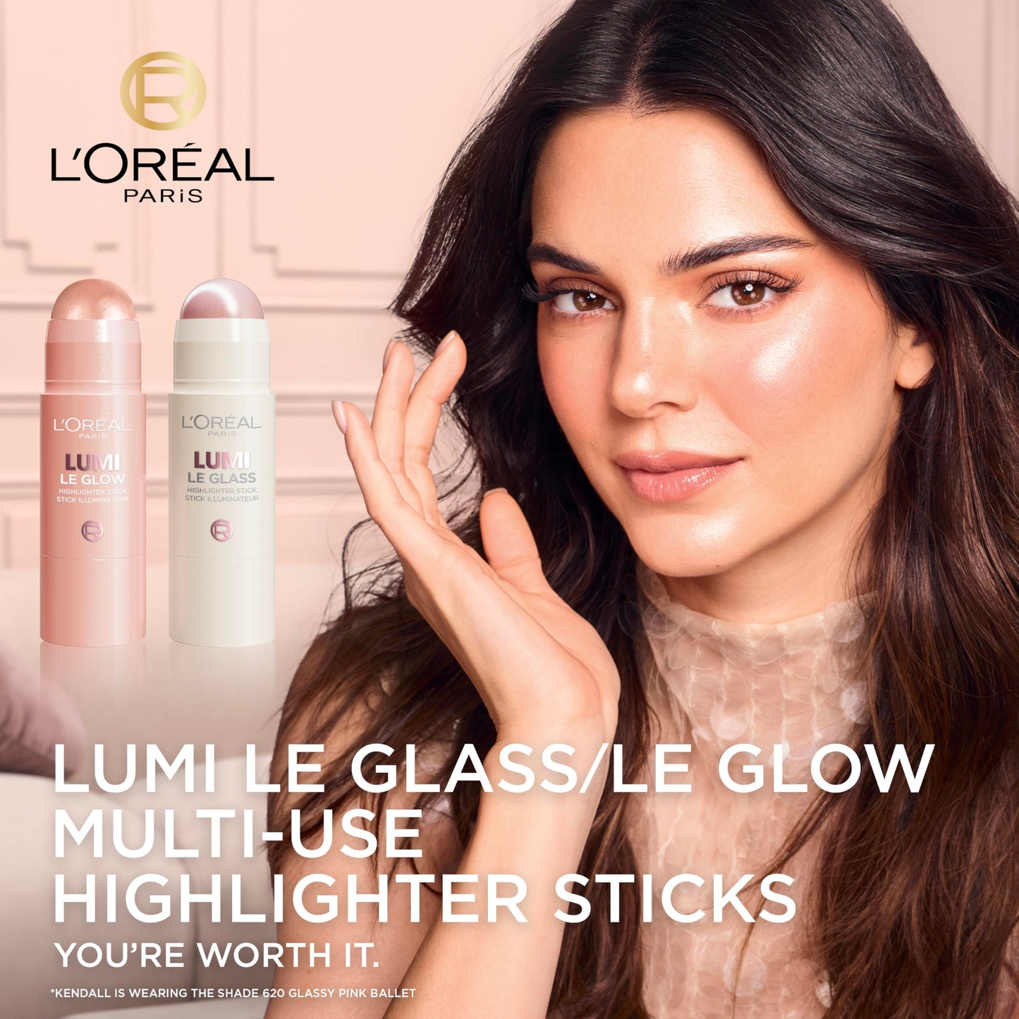 L'Oreal Paris True Match Lumi Le Glow Highlighter Stick, Luminous, Satin, Glowy Highlighter for Face and Body, 630 Crème Chic, 0.17 Oz Beauty & Personal Care L'Oreal Paris