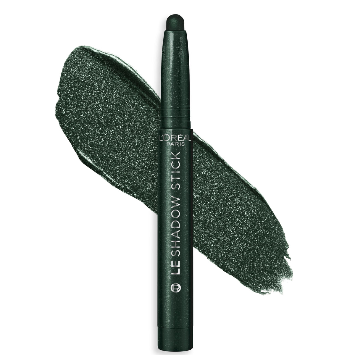 L'Oreal Paris Makeup Le Shadow Stick Eyeshadow, Blendable, Smudge-Resistant, Smokey Cream Eyeshadow, 270 Twilight Emerald