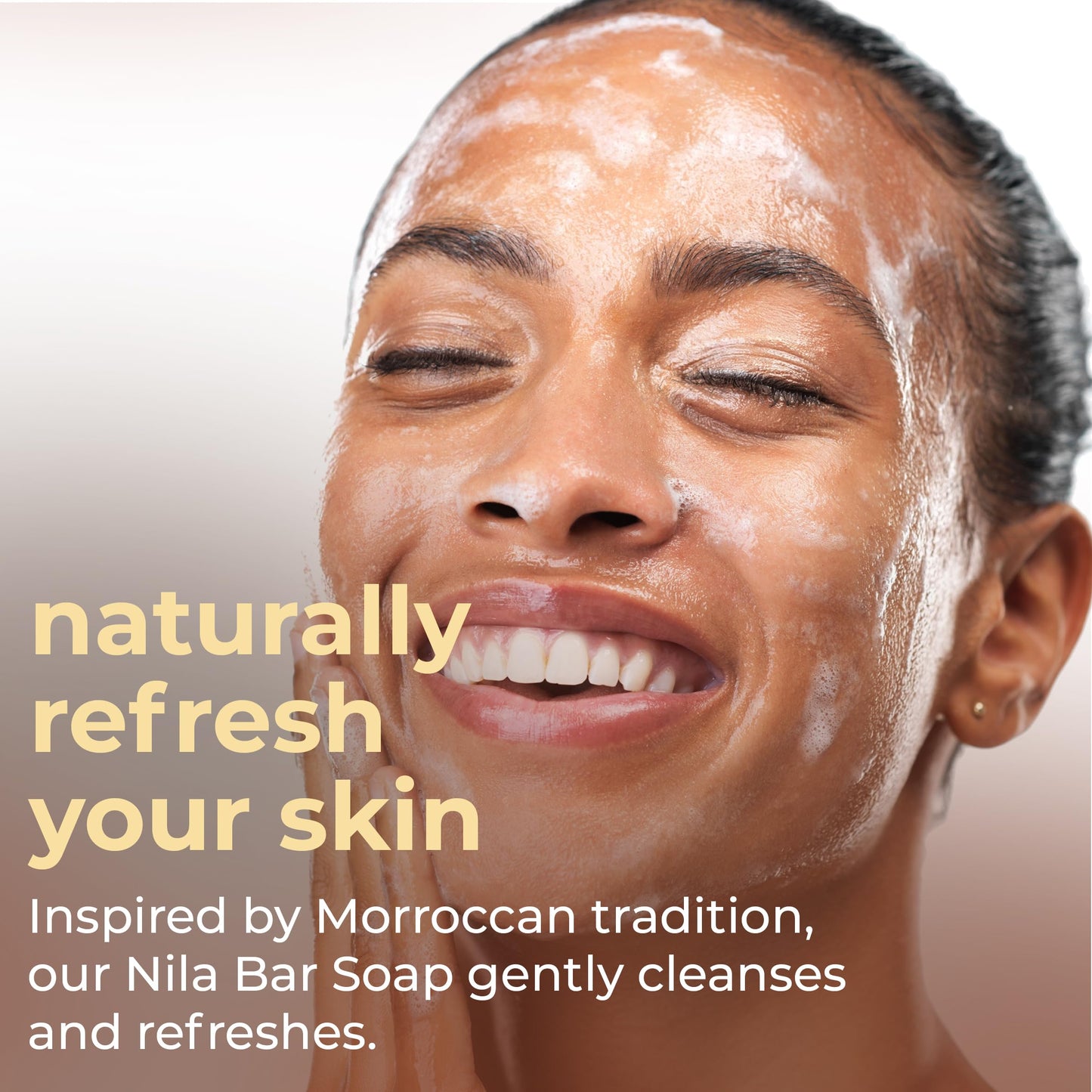 Natural Elephant Nila Bar Soap Cleanser | 3.52oz (100g) | Moroccan Nila Zarka Indigo Beauty & Personal Care Natural Elephant