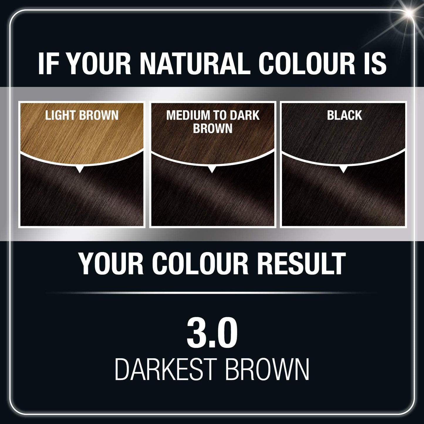 Garnier Olia Ammonia Free Permanent Hair Color, 100% Gray Coverage (Packaging May Vary), 3.0 Darkest Brown Hair Dye, Pack of 1 Beauty & Personal Care Garnier