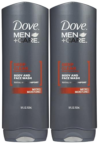 Dove Men +Care Body and Face Wash - Deep Clean - 18 oz - 2 pk Beauty & Personal Care Dove
