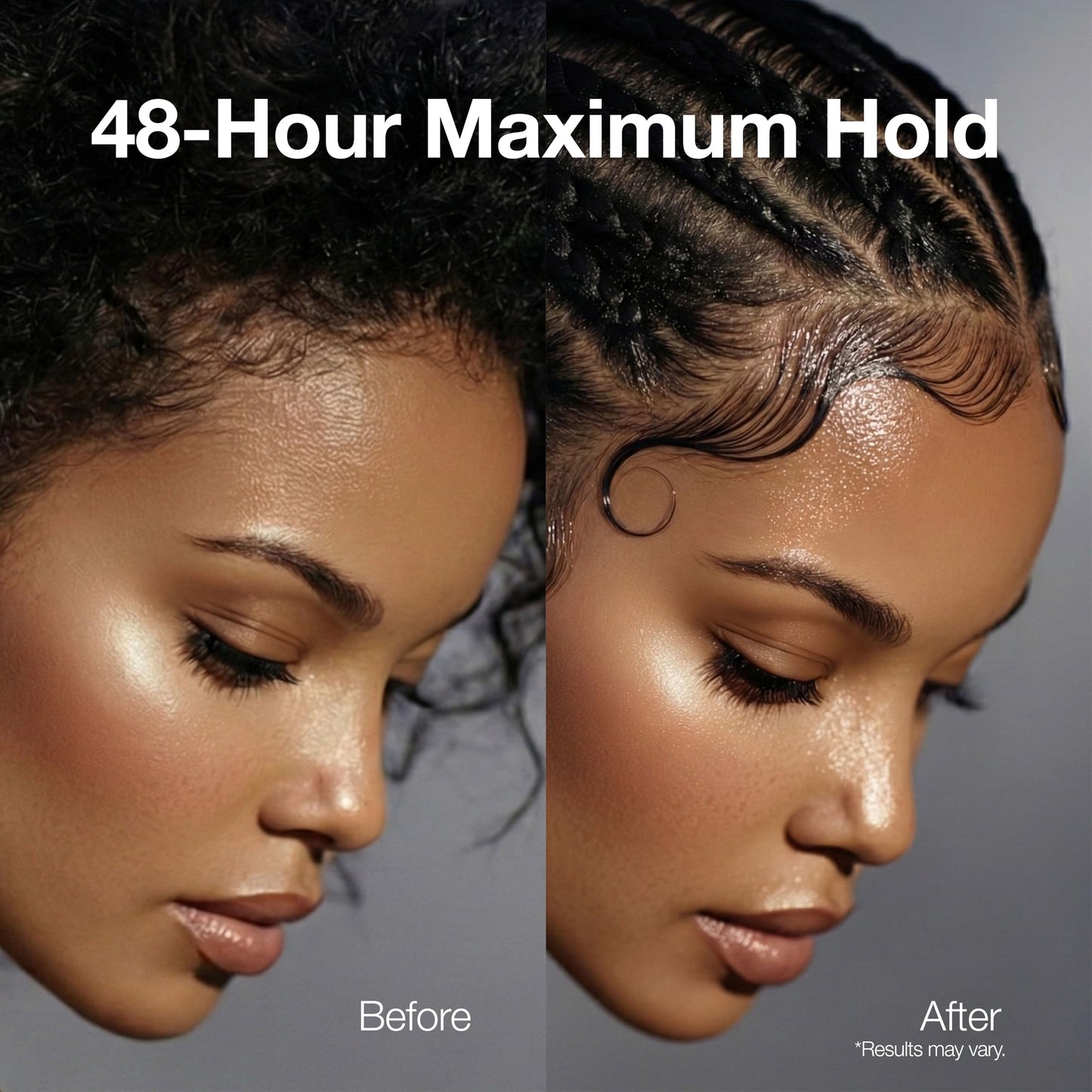 Lux Collection Edge Lux Silver+ Edge Control Gel 4C with Collagen, Aloe Vera, Castor Oil, Keratin, Biotin, and Olive Oil - Non-Flaking, Non-Greasy Beauty & Personal Care Lux Collection