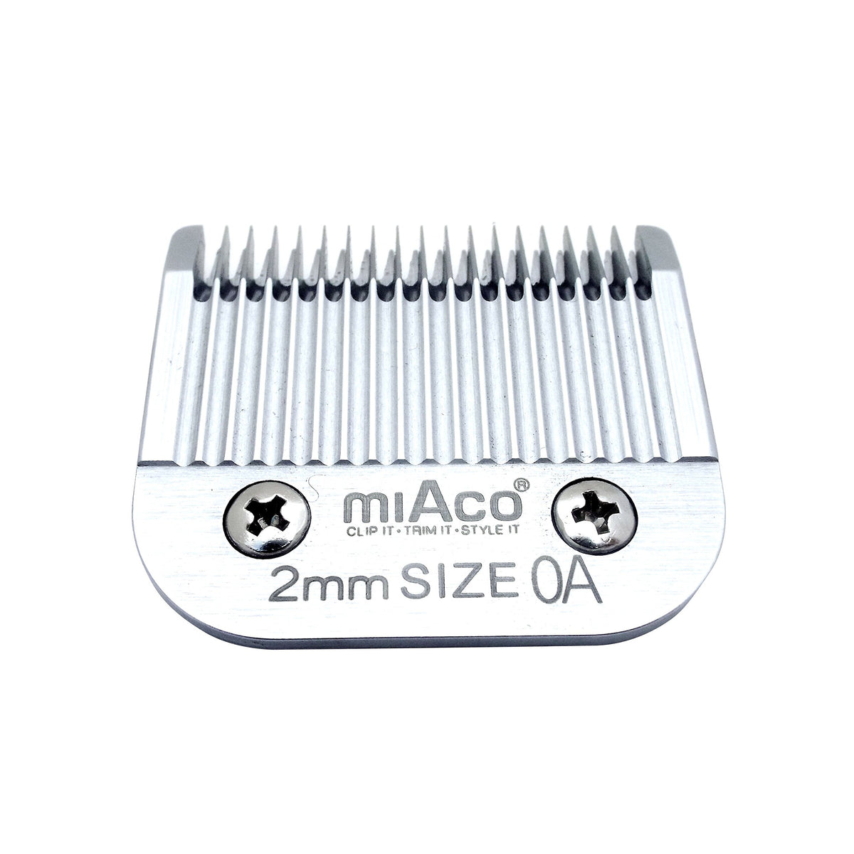 Miaco Size OA Detachable Clipper Blade fits Oster Classic 76, Andis BGC, BGR, BGRC, MBG