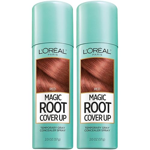 L'Oreal Paris Magic Root Cover Up Gray Hair Spray, 100% Gray Hair Coverage with Buildable, Lightweight, Transfer-Resistant, and Temporary Formula Beauty & Personal Care L'Oreal Paris