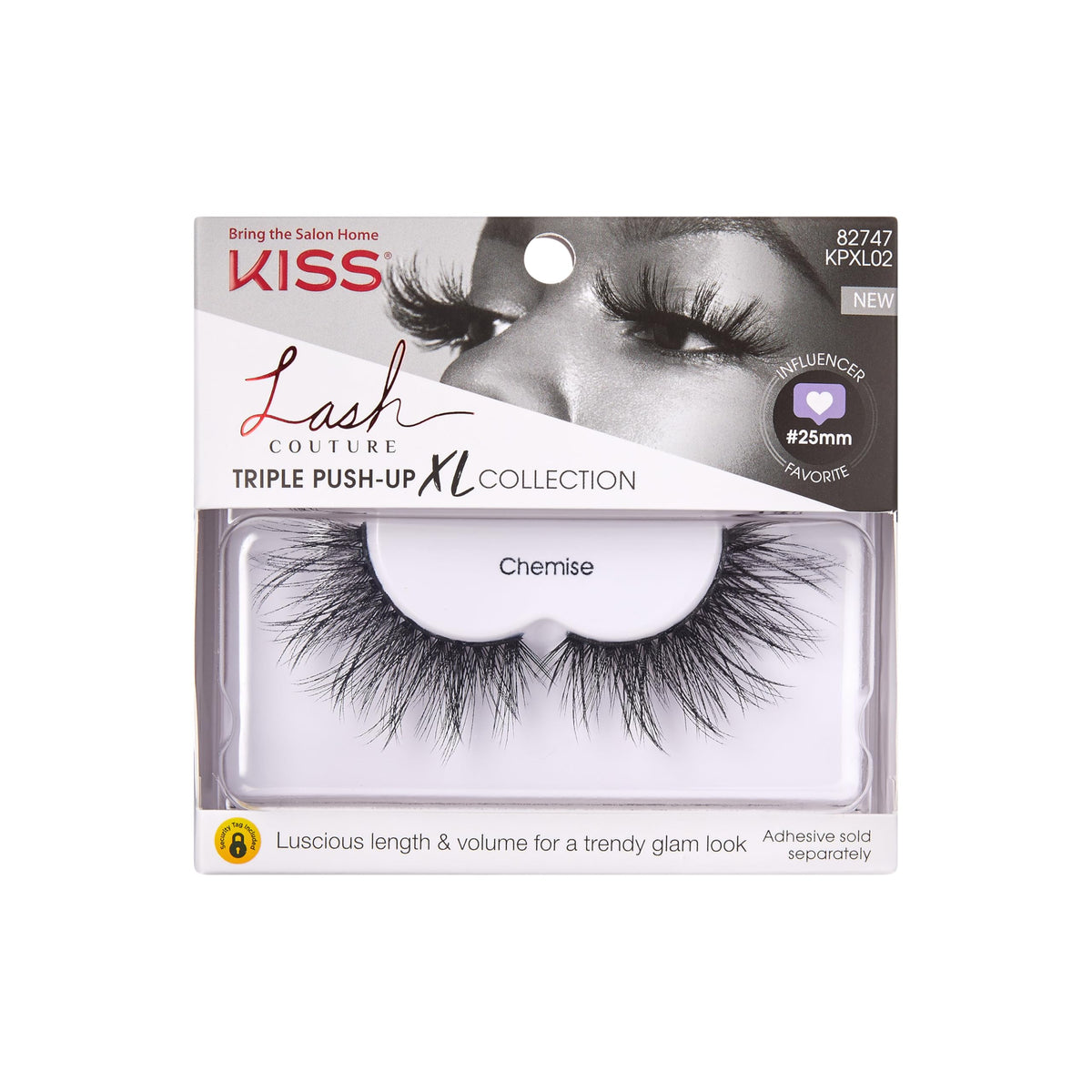 KISS Lash Couture Triple Push-up False Eyelashes, 'Halloween 02', Includes, Contact Lens Friendly, Easy to Apply, Reusable Strip Lashes Beauty & Personal Care Kiss