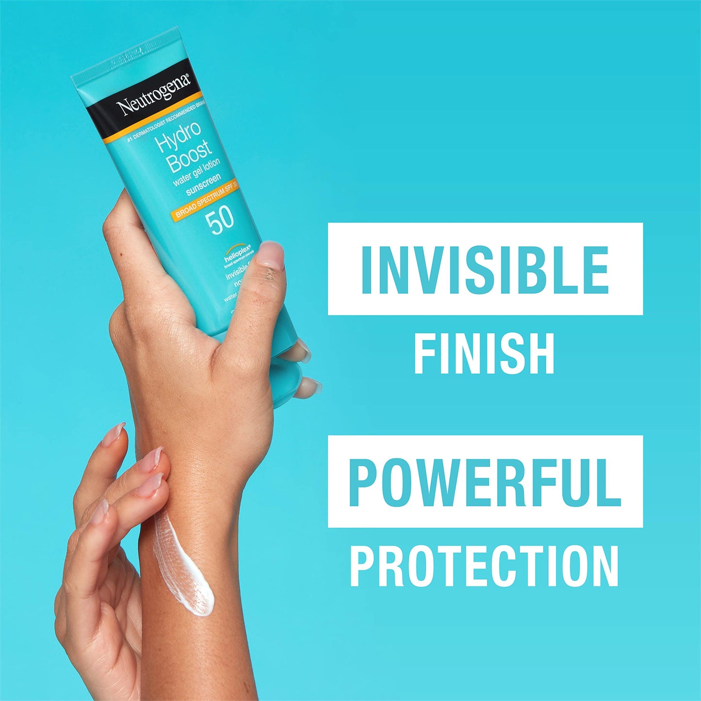 Neutrogena Hydro Boost Water Gel Moisturizing Sunscreen Lotion, Broad Spectrum Sunblock SPF 50, Water Resistant Travel Size Sunscreen For Sensitive Beauty & Personal Care Neutrogena