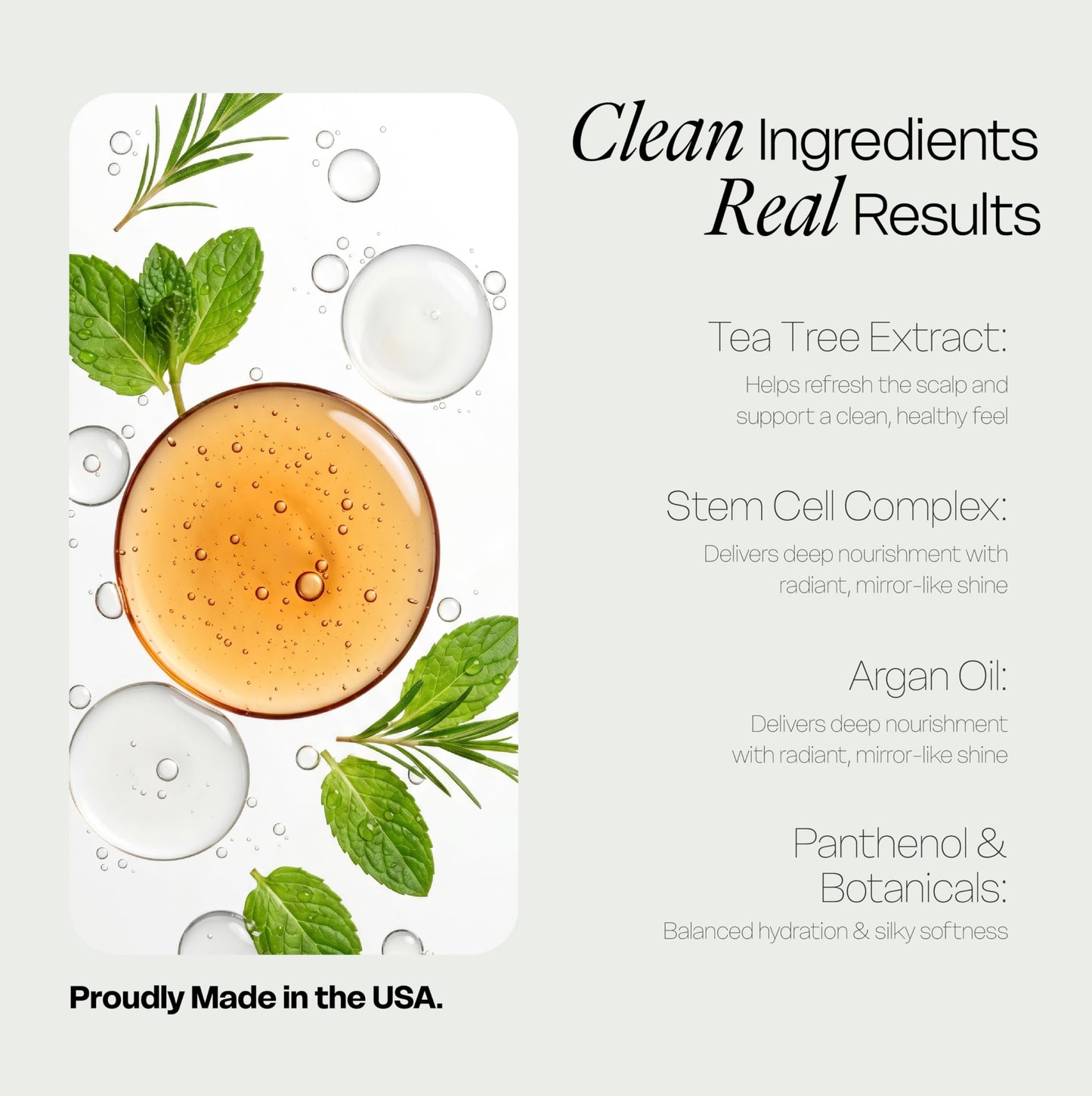 Eternal Spirit Beauty Hair Pro Tea Tree Set - Shampoo & Conditioner with Stem Cells, Argan Oil & Keratin - Revitalizing Scalp Care & Intensive Beauty & Personal Care Eternal Spirit Beauty