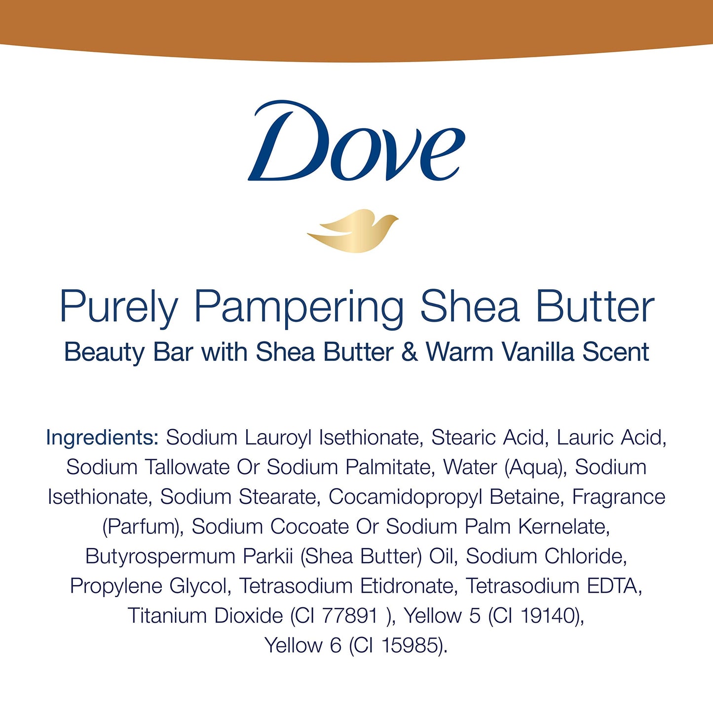 Dove Purely Pampering Beauty Bar Shea Butter 4 oz, 6 Bar Beauty & Personal Care Dove