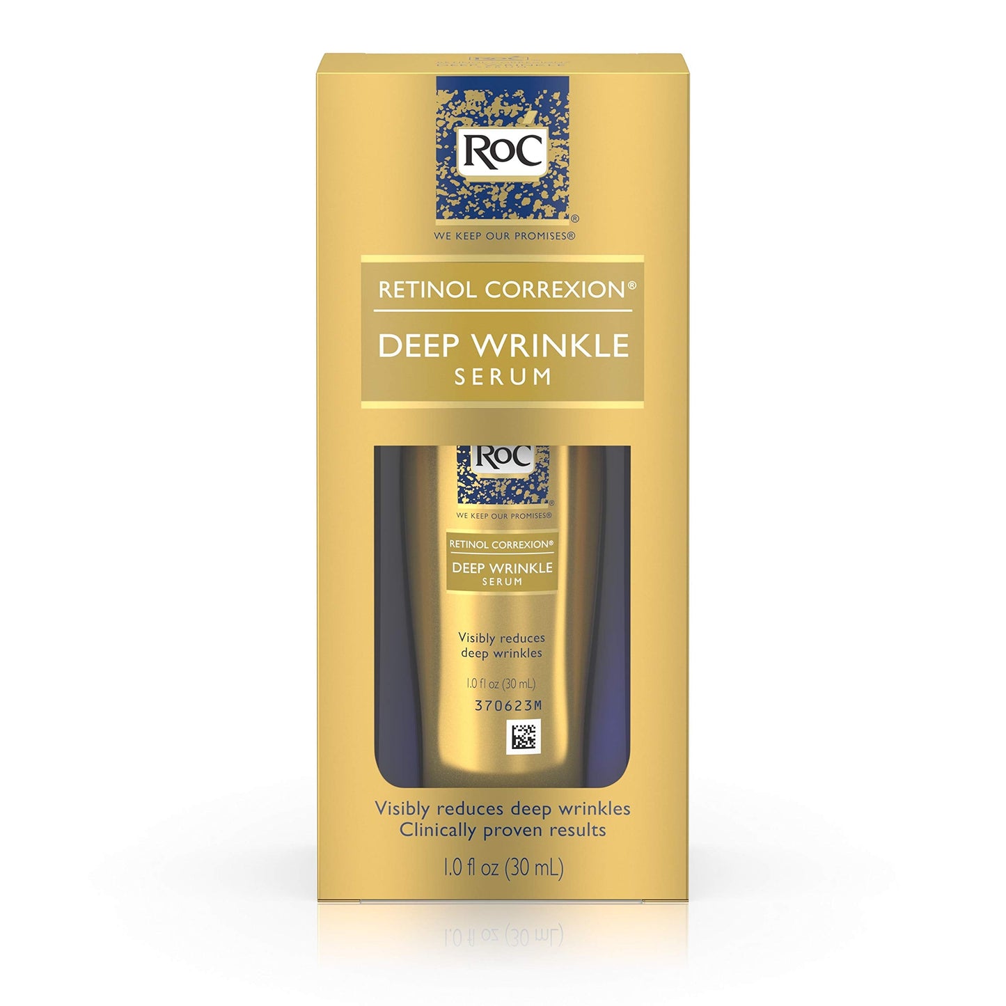 RoC Retinol Correxion Deep Wrinkle Facial Serum, Anti-Wrinkle Treatment Made with Retinol, 1 fl. oz Beauty & Personal Care RoC