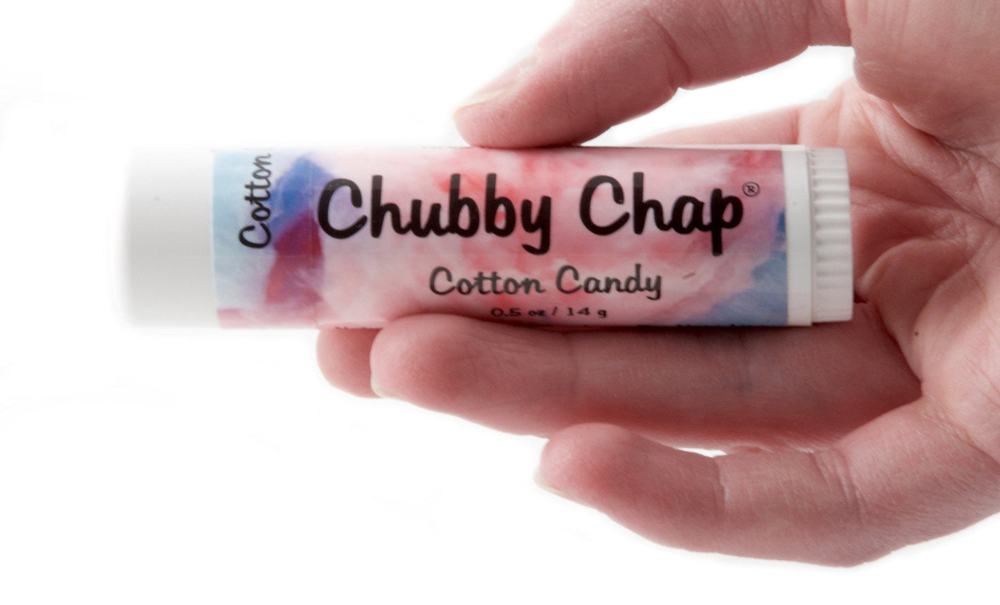 Chubby Chap - Large Jumbo Natural Lip Balm- 0.5 Ounces Cotton Candy Beauty & Personal Care Chubby Chap