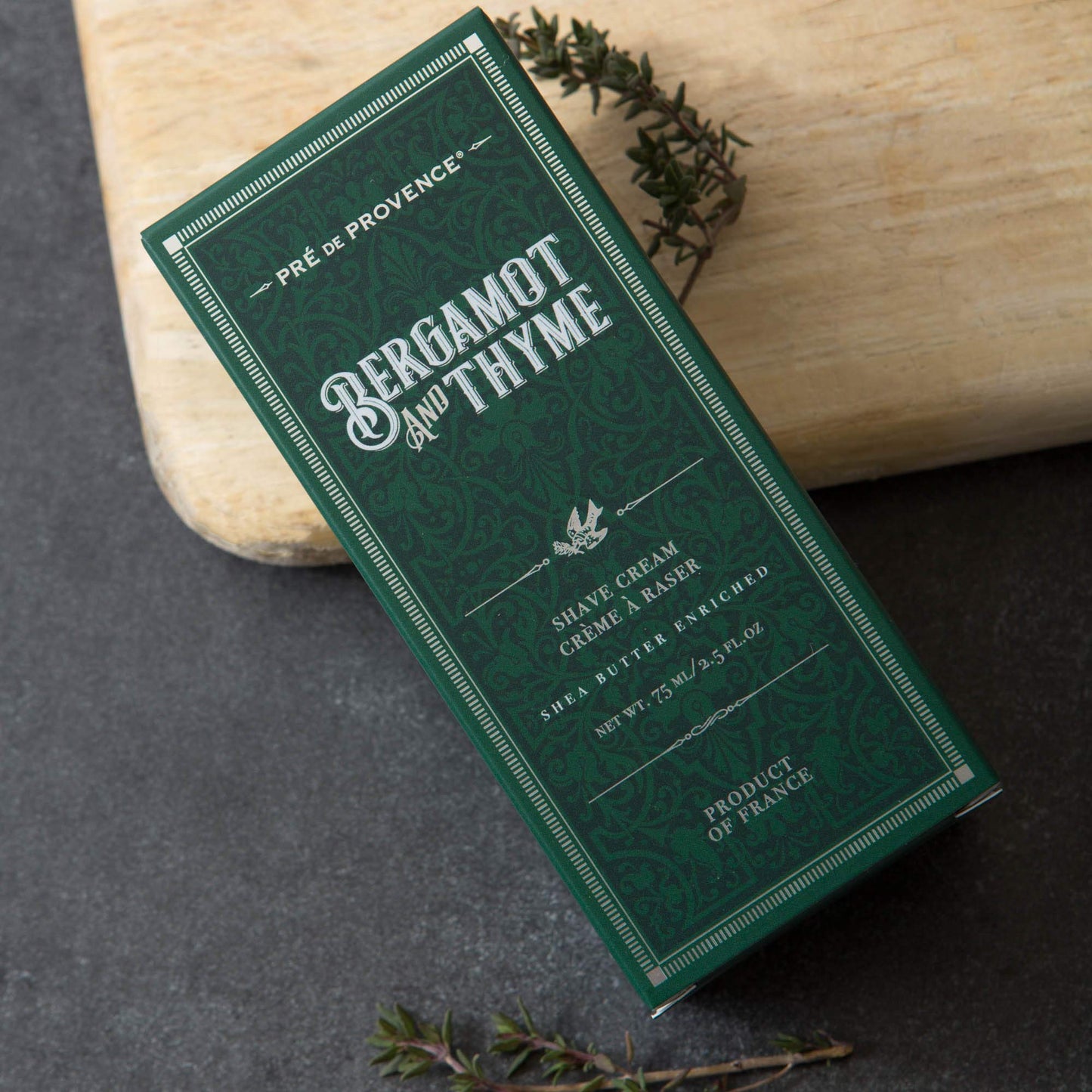 Pre de Provence Bergamot & Thyme Men's Fragrance Collection, Shave Cream, 75 ML Beauty & Personal Care Pre de Provence