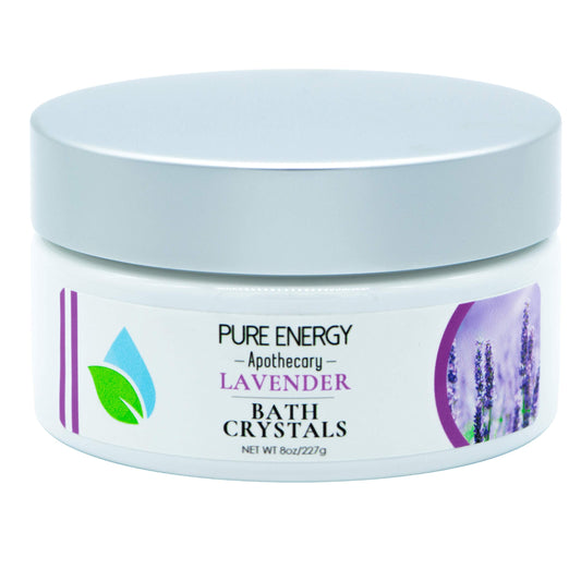 Carved Solutions Pure Energy Apothecary Bath Crystals, Lavender, 8 Ounce Beauty and Personal Care Pure Energy Apothecary