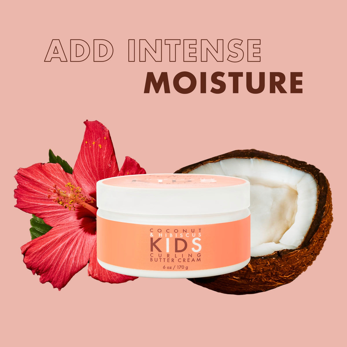 SheaMoisture Curling Styling Cream For Curl Definition Coconut & Hibiscus Curl and Detangle Kids Hair 6 oz Beauty & Personal Care SheaMoisture