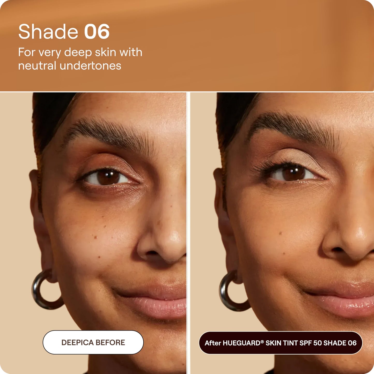 Live Tinted Hueguard Tinted Sunscreen SPF 50 - Mineral Sunscreen for Face, Skin Tint with Buildable Coverage, Dewy Glow Finish, Hydrating, Vegan Beauty & Personal Care Live Tinted
