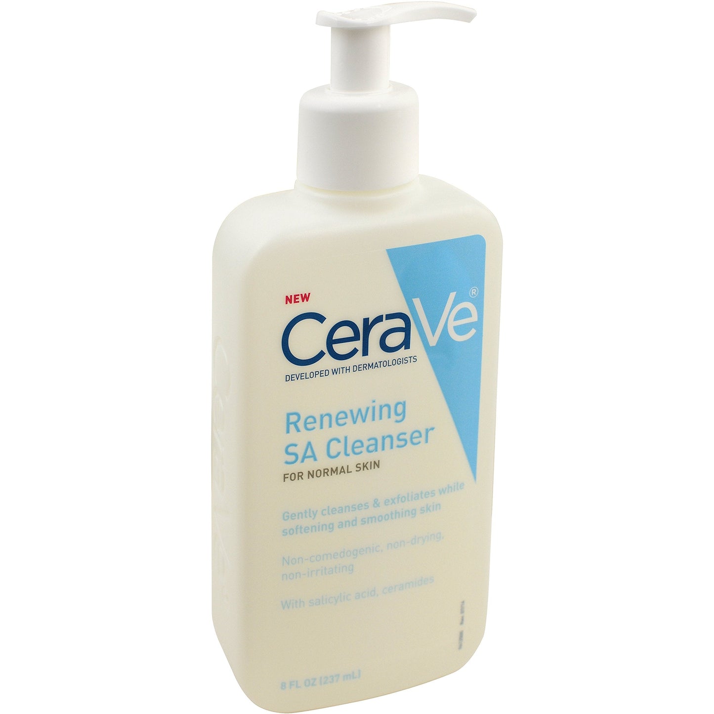 CeraVe Renewing SA Cleanser 8 oz Salicylic Acid Body Cleanser for Rough and Bumpy Skin Beauty & Personal Care CeraVe