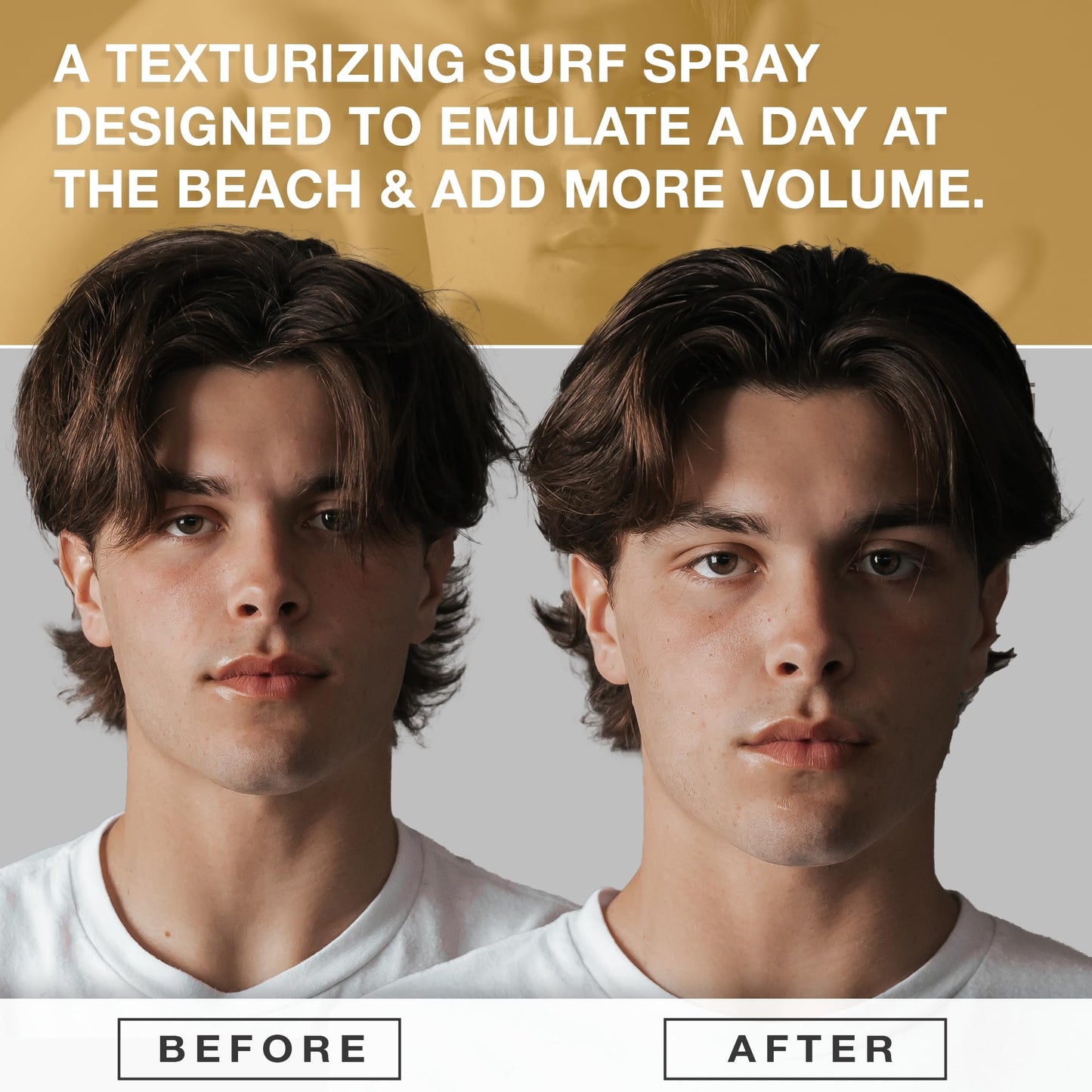 CRVFT Sea Salt Spray 1oz | Light Hold/Natural Finish | Add Volume & Texture | Ideal for All Hair Types & Lengths | Men's Texturizing Surf Spray | Made Beauty & Personal Care Hair Craft Co.