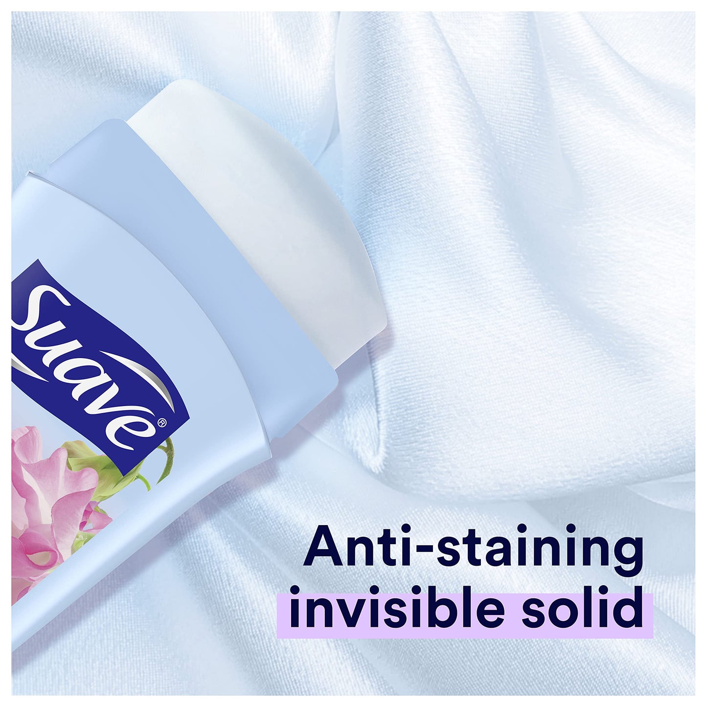 Suave Invis SLD Sweet Pea Size 2.6 Oz and Violet Invisible Solid Antiperspirant Deodorant 2.6 Oz Beauty and Personal Care Suave