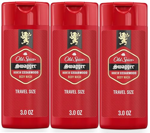 Old Spice Body Wash, Slugger Scent, 3 fl oz, Travel Size, Pack of 3 Beauty & Personal Care Old Spice