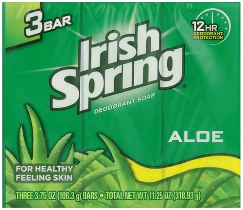 Irish Spring Aloe Bar Soap, 3 ct Beauty & Personal Care Irish Spring