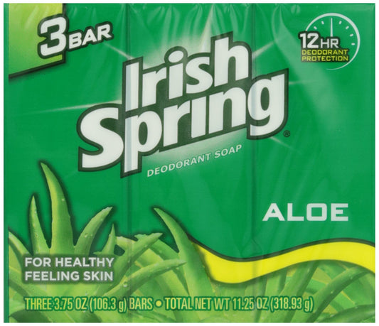 Irish Spring Aloe Bar Soap, 3 ct Beauty & Personal Care Irish Spring