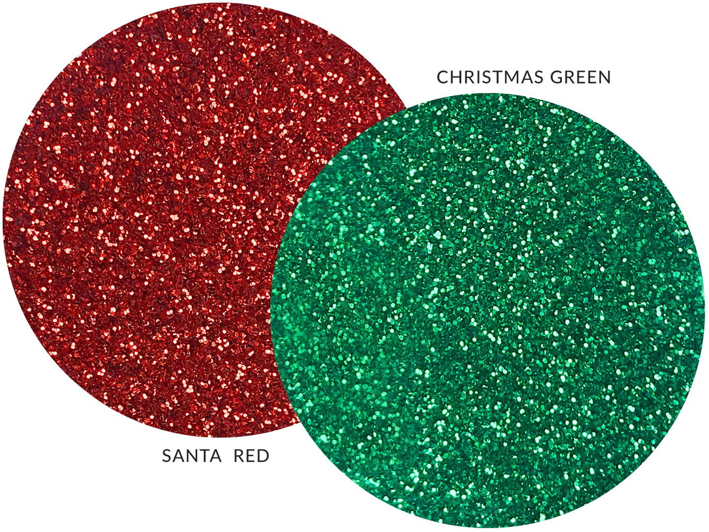 MARBLERS Twinkle Face & Body Glitter Duo [Santa Red & Christmas Green] 0.36oz (10g) | Non-Toxic | Cruelty-Free | Eyeshadow, Nail Polish, Nail Art | Beauty & Personal Care MARBLERS