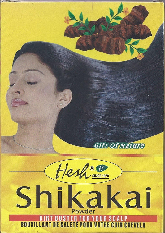 Shikakai Powder 3.5oz (100g) - Hesh Pharma (Pack of 6) Beauty & Personal Care Hesh