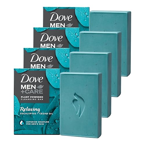 DOVE MEN + CARE Plant-Based with Eucalyptus and Moisture for men`s skin, 5 Ounce (pack of 4) Beauty & Personal Care DOVE MEN + CARE