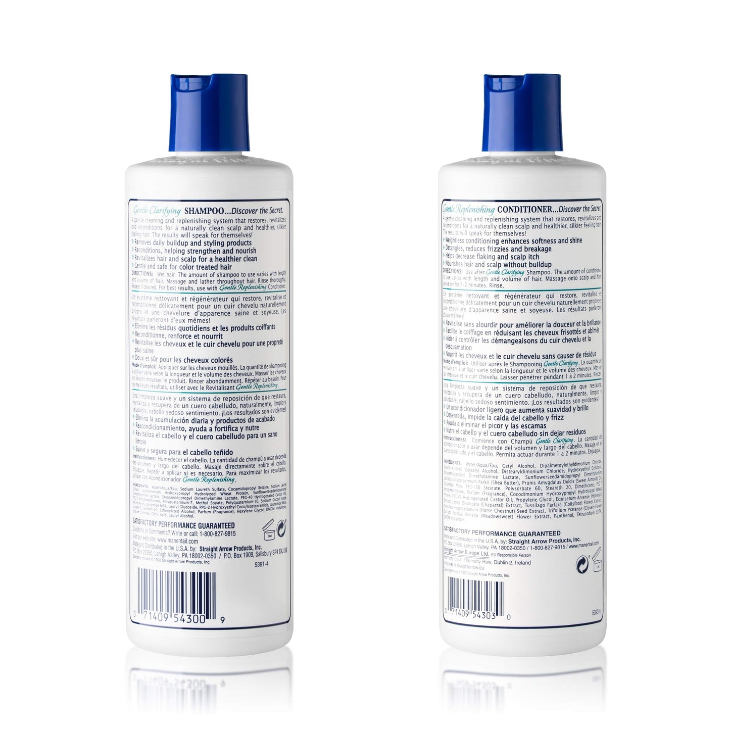 Mane 'n Tail Gentle Clarifying Shampoo & Replenishing Conditioner (12 oz Each) - Removes Build-Up, Restores & Revitalizes for Healthy, Silky Hair Beauty & Personal Care Mane 'n Tail
