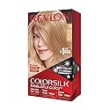 Revlon Permanent Hair Color, Permanent Hair Dye, Colorsilk with 100% Gray Coverage, Ammonia-Free, Keratin and Amino Acids, 70 Medium Ash Blonde, 4.4 Beauty & Personal Care REVLON