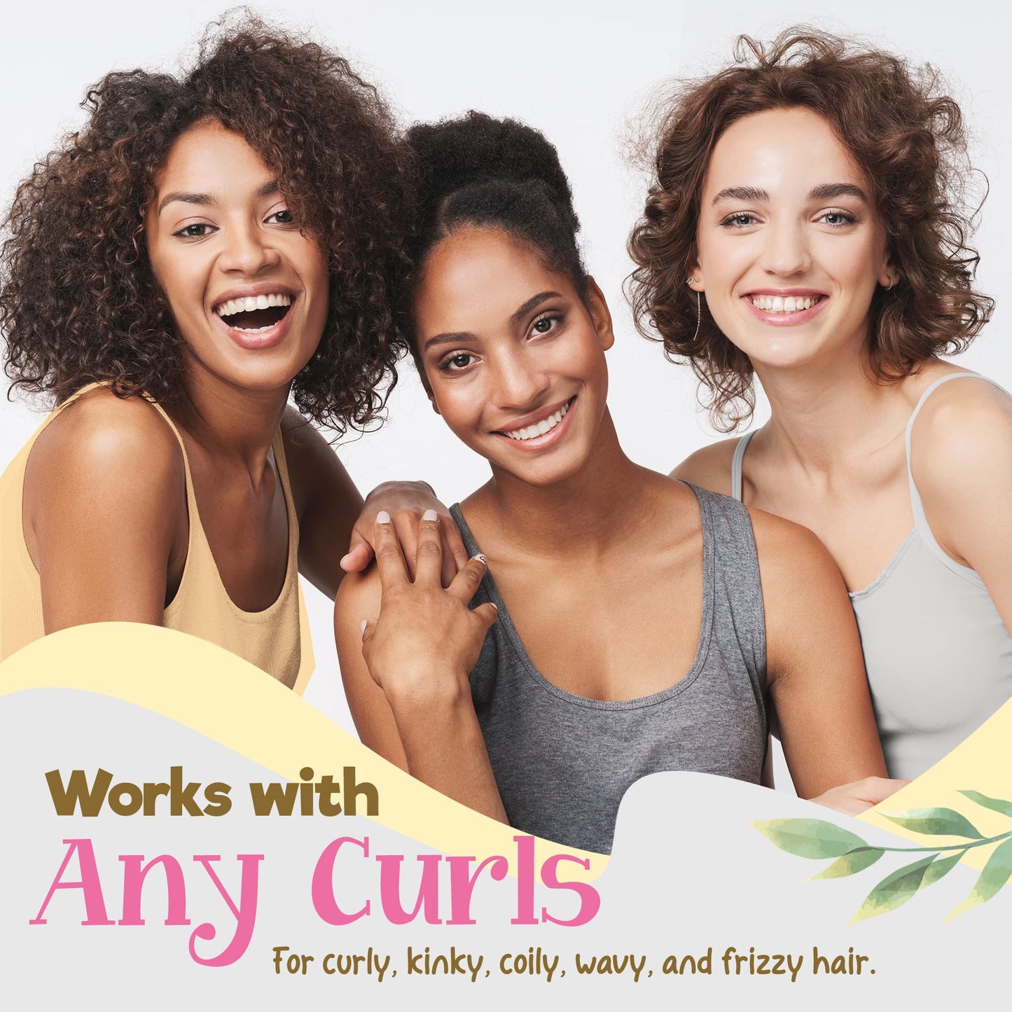 Curly Chic Rice Water Remedy Moisturizing Hair Milk - Hydrates, Detangles & Revives Dry Hair - Ayurvedic Herbs & Fermented Rice Water for Rapid Growth Beauty & Personal Care Curly Chic