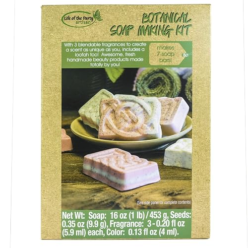 Life of the Party Botanical Soap Making Kit, 57035 Beauty & Personal Care Life Of The Party