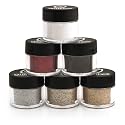 GLITTIES - Neutral Cosmetic Grade Glitter Powder Kit (6 Pk) - A Mix of Ultra Fine Glitter Powder Safe for Skin! Great for Makeup, Tattoos, Face, Lips Beauty & Personal Care Glitties