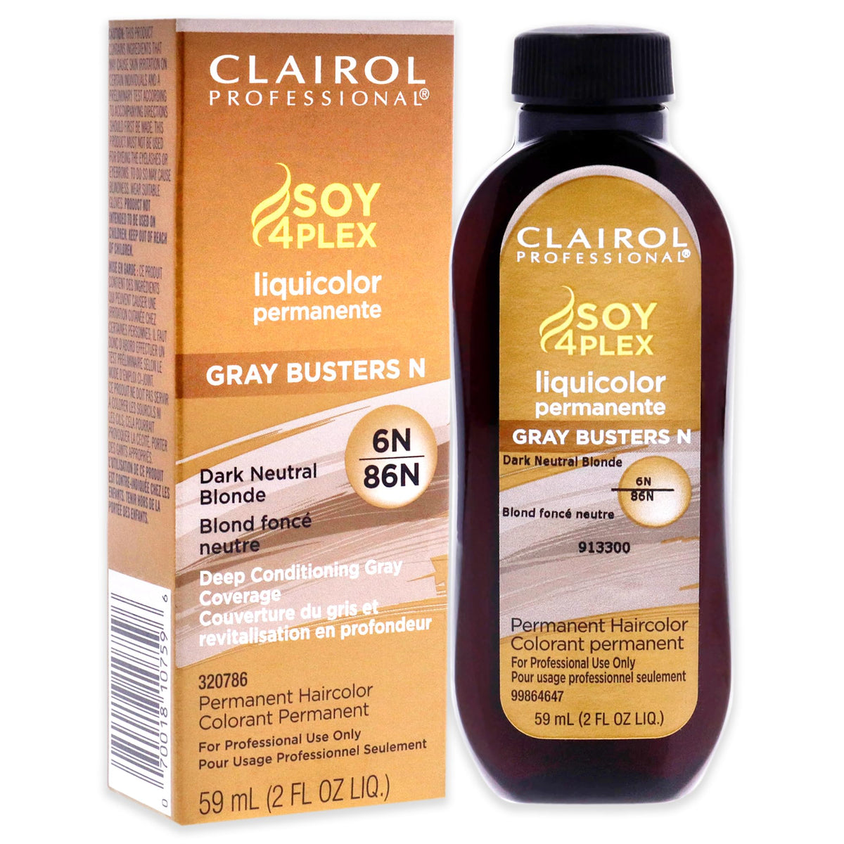 Clairol Professional Permanent Liquicolor, 6n Dark Neutral Blonde, 2 Fl Oz - Packaging May Vary Beauty & Personal Care Clairol Professional