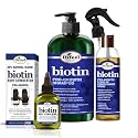 Difeel Biotin 3-PC Cleanse and Treat Hair Growth Collection - Includes 12oz Shampoo, 6oz Leave in Conditioner, 2.5oz Biotin Root Stimulator Treatment Beauty & Personal Care Difeel