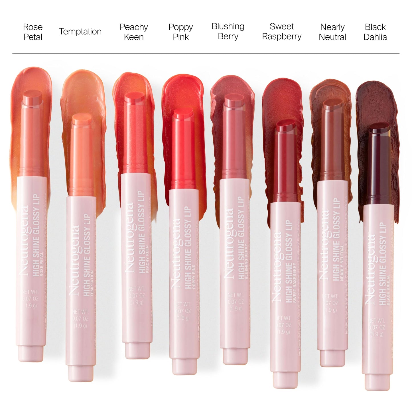 Neutrogena High Shine Glossy Lip, Nourishing Lip Gloss with Maracuja Oil, Antioxidant Vitamin E & Vitamins, Non-Retractable, Buildable Pigmented Beauty & Personal Care Neutrogena