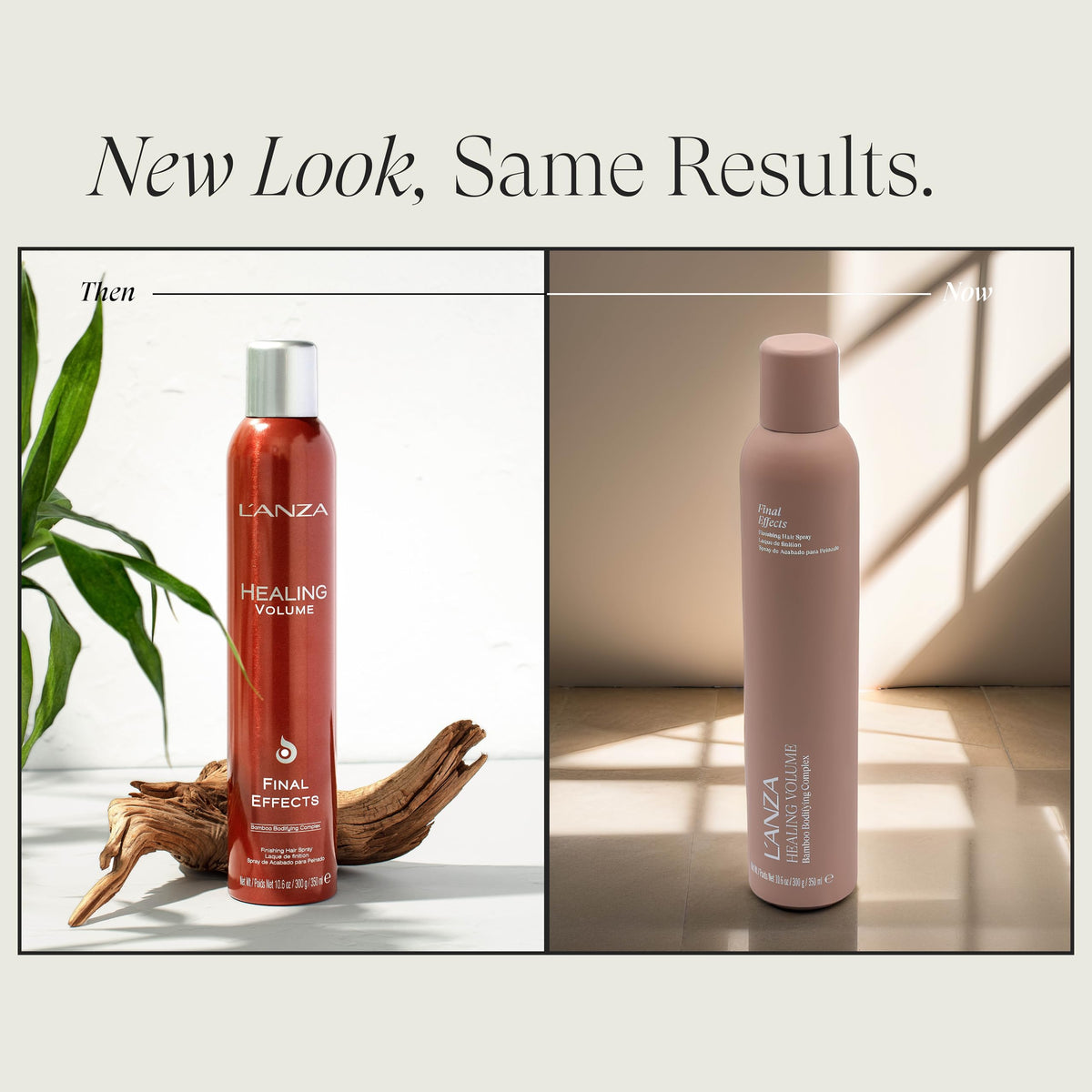 L'ANZA Healing Volume Final Effects Hair Spray with Strong Hold Effect, Boosts Shine, Volume, and Thickness for Fine and Flat Hair, Rich With Bamboo Beauty & Personal Care L’ANZA