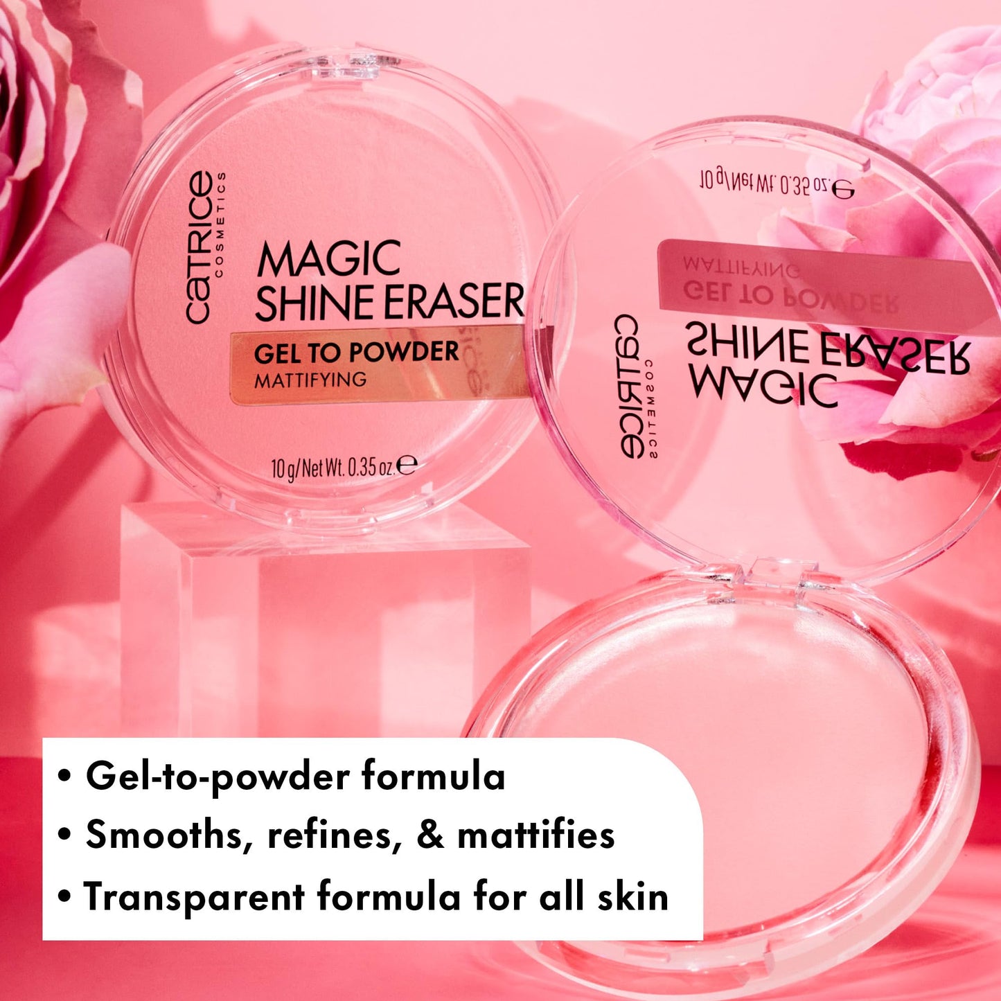 Catrice | Magic Shine Eraser Gel-To-Powder | Instant Matte, Soft-Focus Effect | Transparent, Travel-Friendly Formula | Vegan & Cruelty Free Beauty and Personal Care Catrice Cosmetics