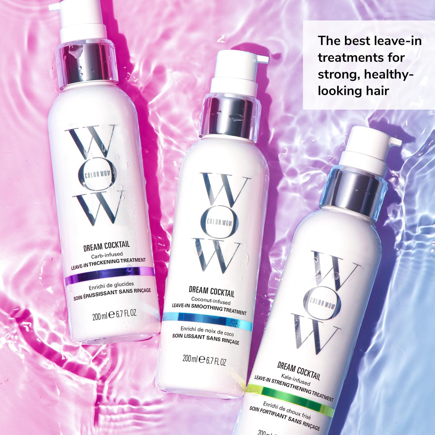 COLOR WOW Dream Cocktail Kale Infused Leave-in Treatment - for fragile, damaged hair | Reduce hair breakage by 50% in a single use | Powerful heat Beauty and Personal Care COLOR WOW