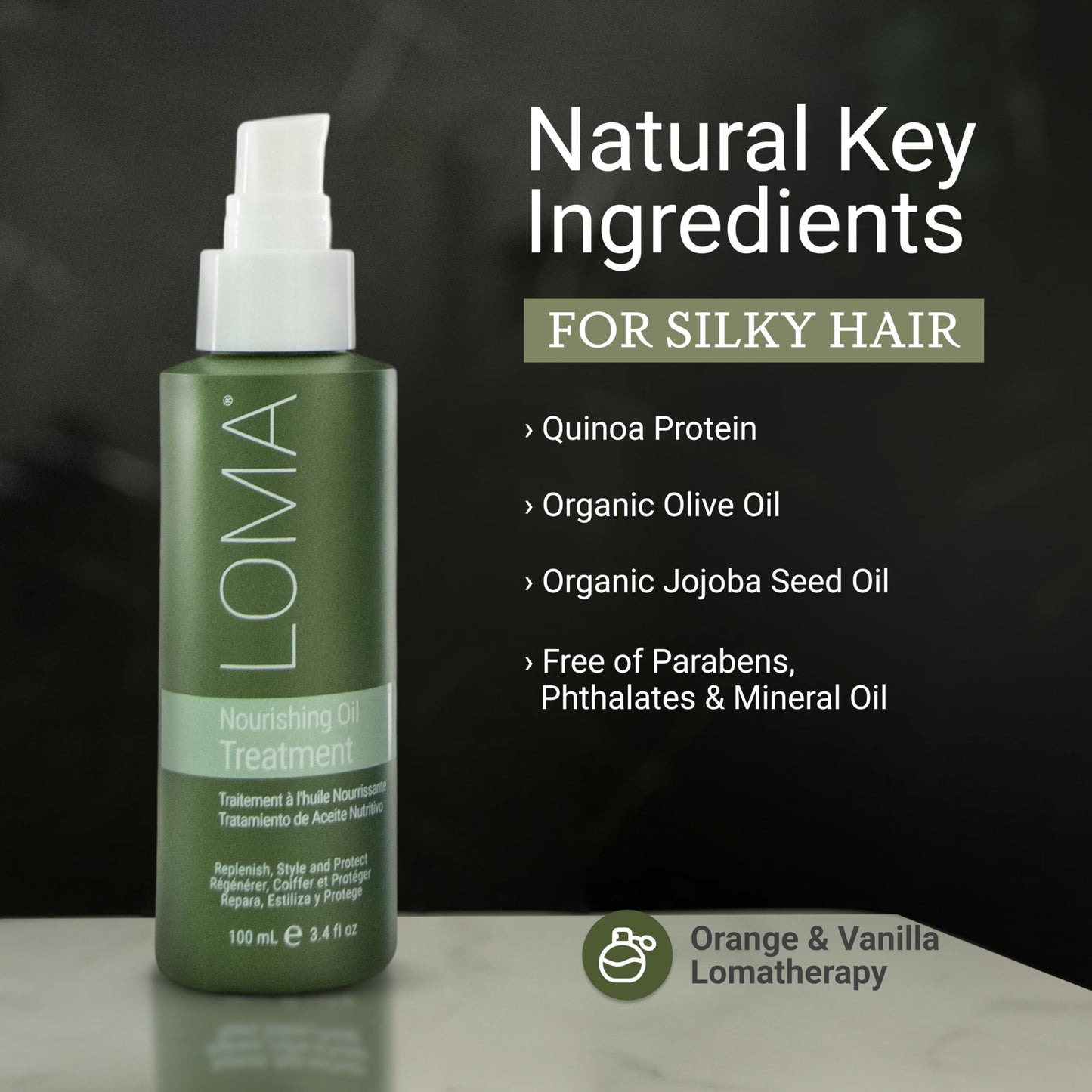 LOMA Nourishing Oil Treatment 8.45 Ounce Beauty & Personal Care Loma